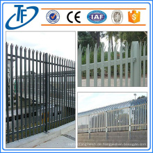 Hochwertiger Standard Palisade Zaun zum Verkauf Made in Anping